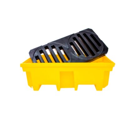 pallet de  plastico para contencao em 2 tambores 200 litros maxicaixa 03 1723488714
